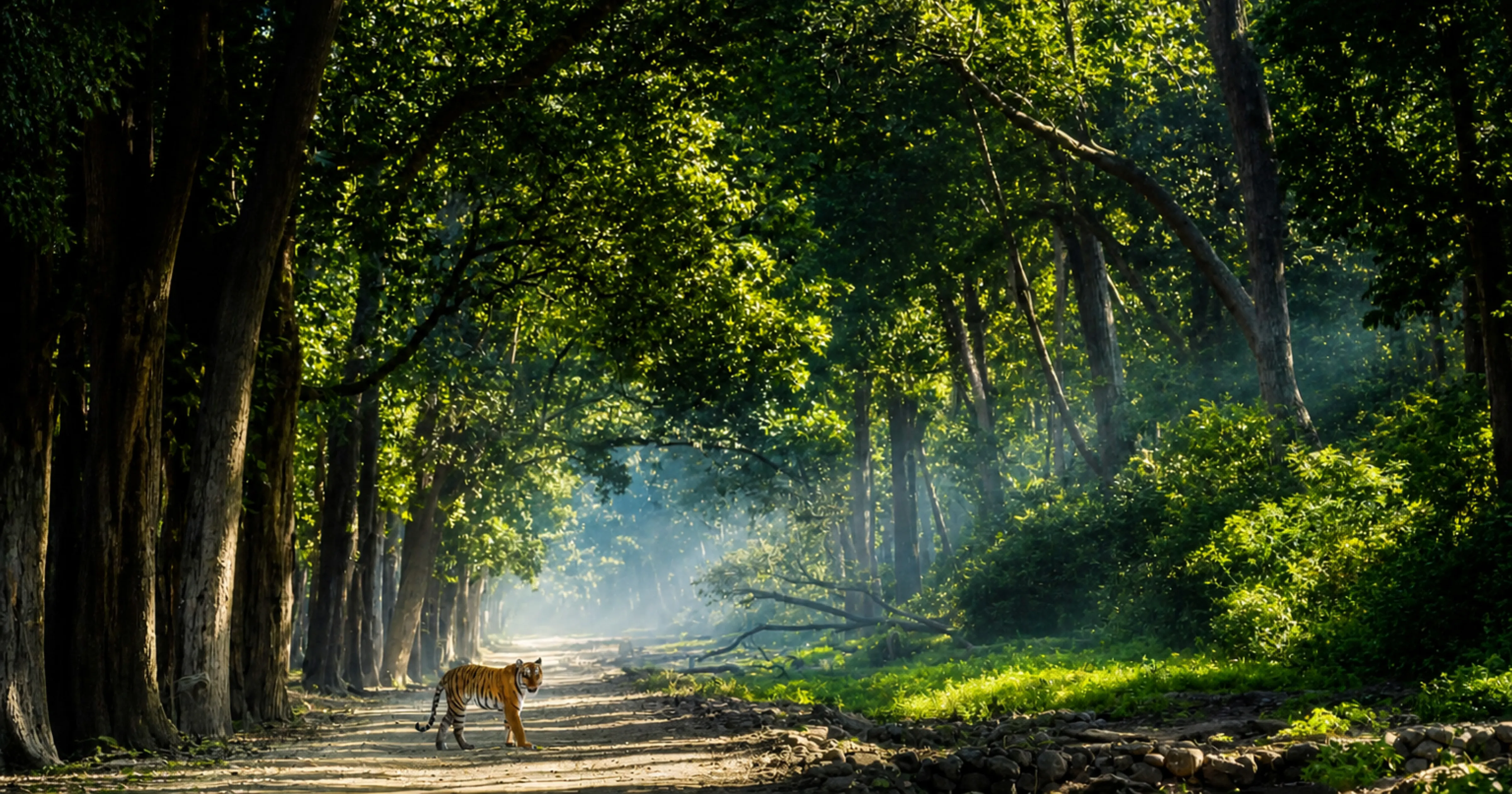 Bandipur Tiger Reserve elephant crossing road Bangalore to Ooty self drive Karnataka