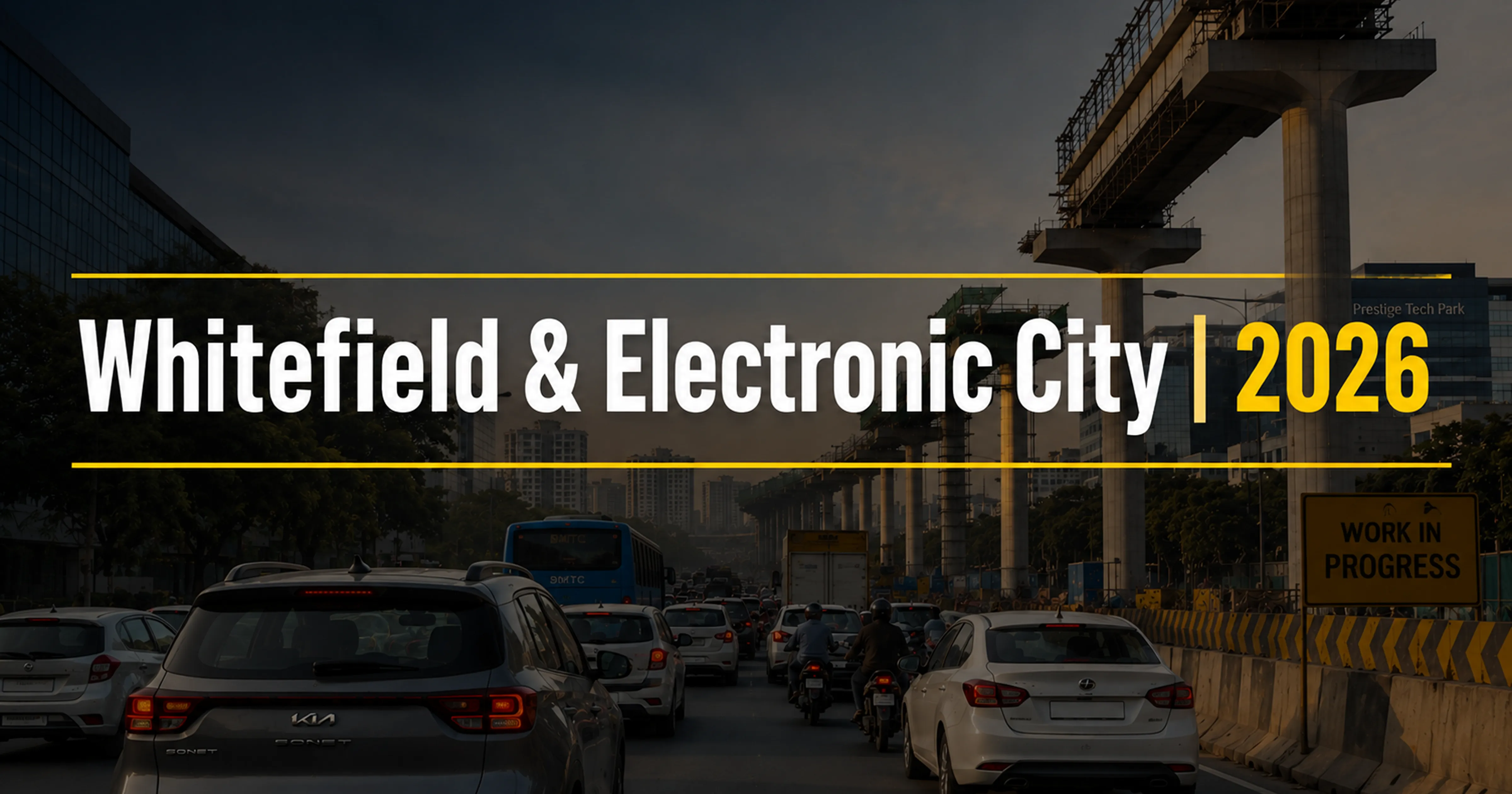 Bangalore metro construction traffic Whitefield Electronic City ORR congestion 2026 commute