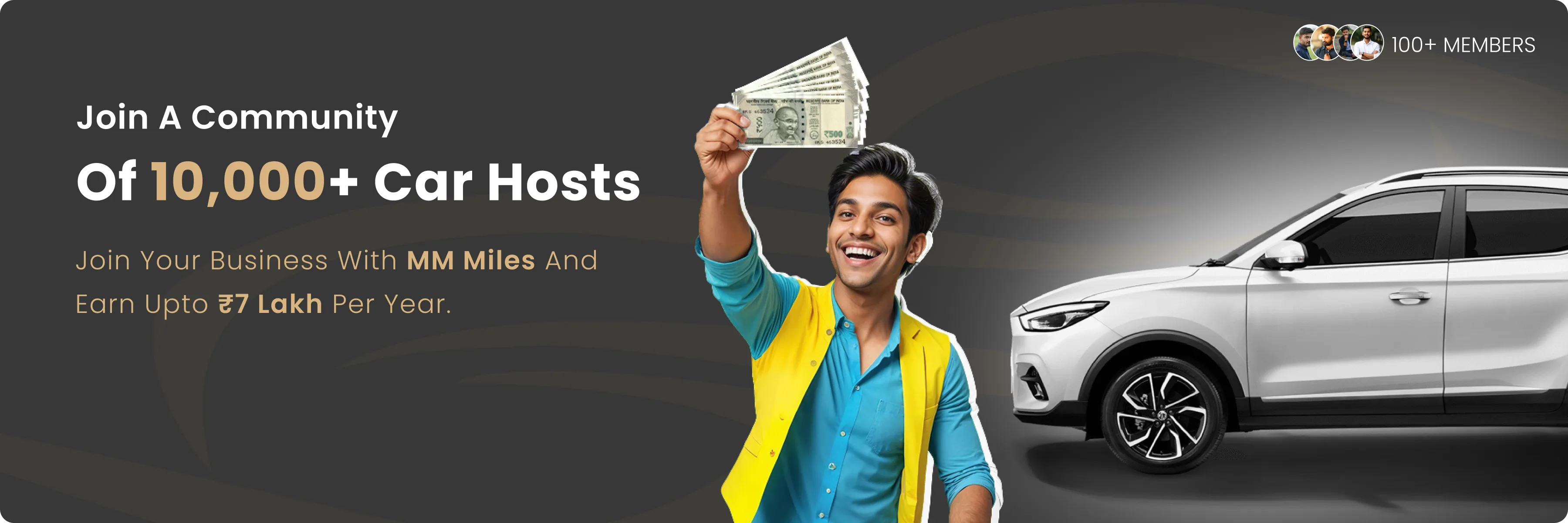 Car host earnings comparison MM Miles 20% commission vs Zoomcar 30-40% Chennai Bangalore India