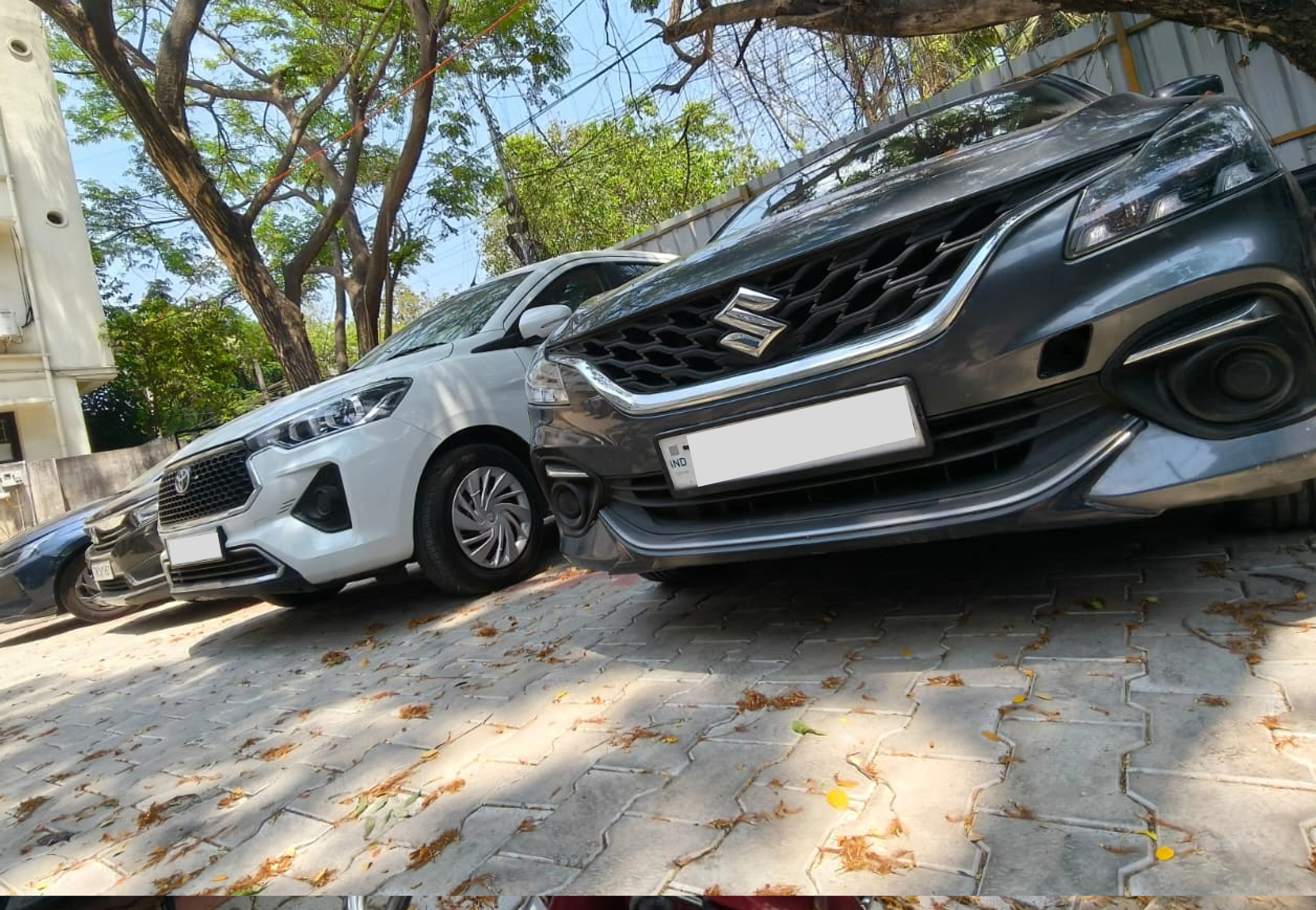 Car rental cleanliness comparison dirty vs clean interior India MM Miles inspection