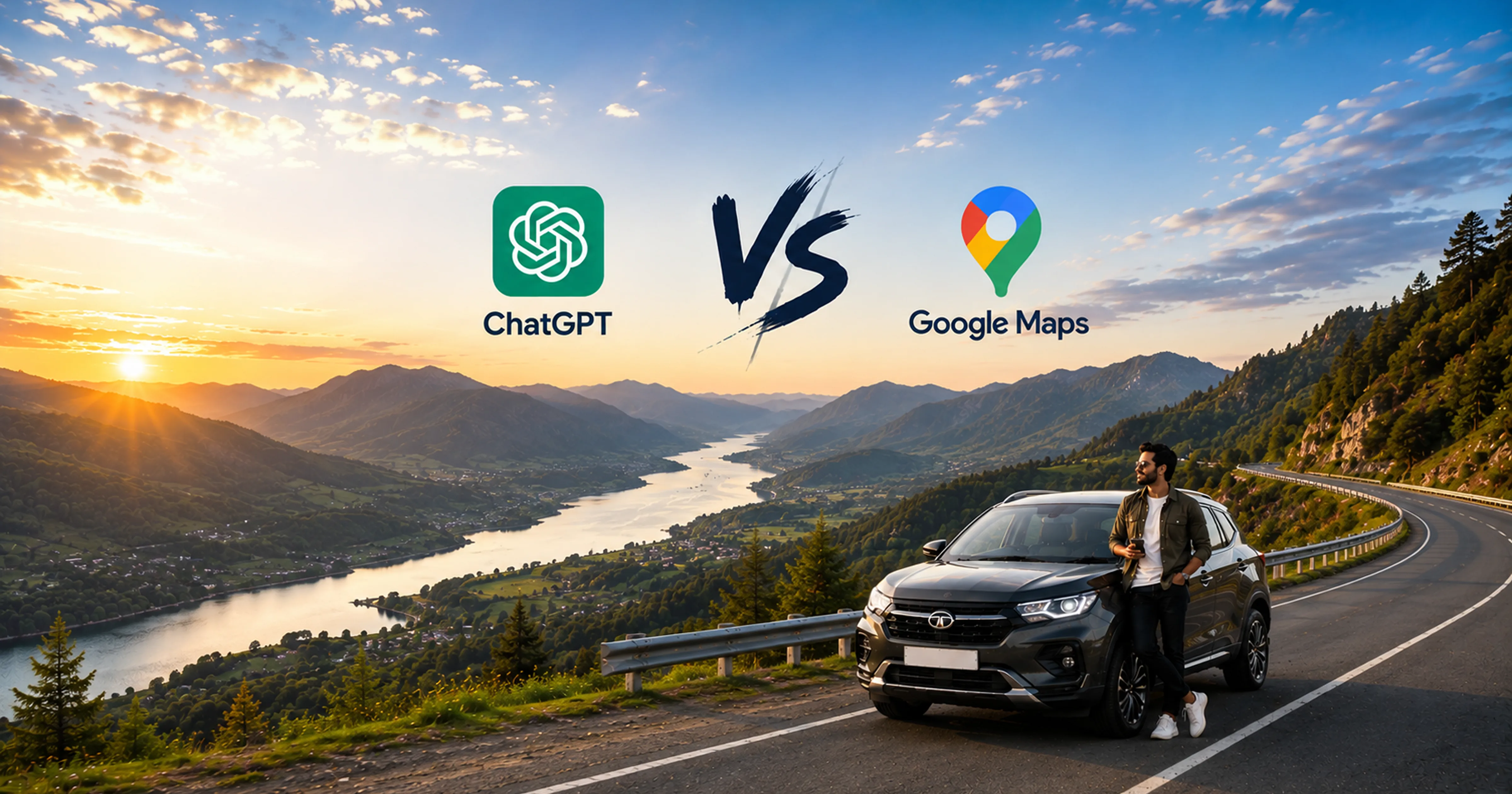 ChatGPT vs Google Maps road trip planning India 2026 comparison MM Miles self drive Chennai Bangalore