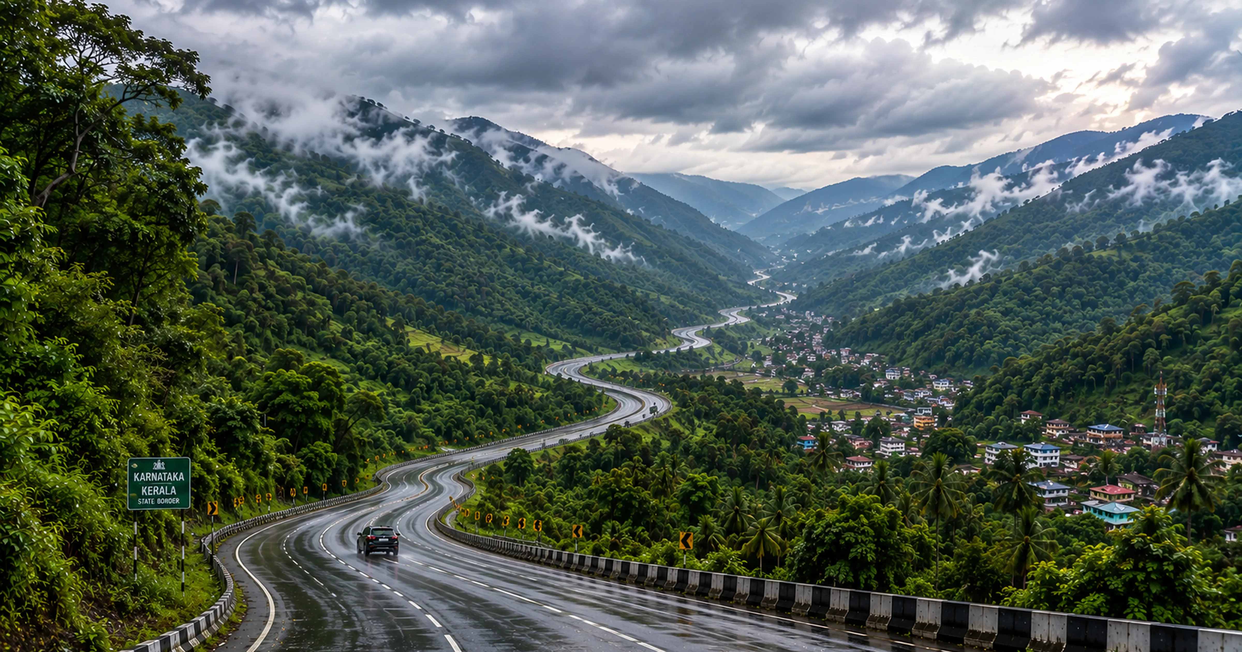 Karnataka Kerala border self drive rental car permit rules All-India Tourist Permit 2026 Walayar checkpost