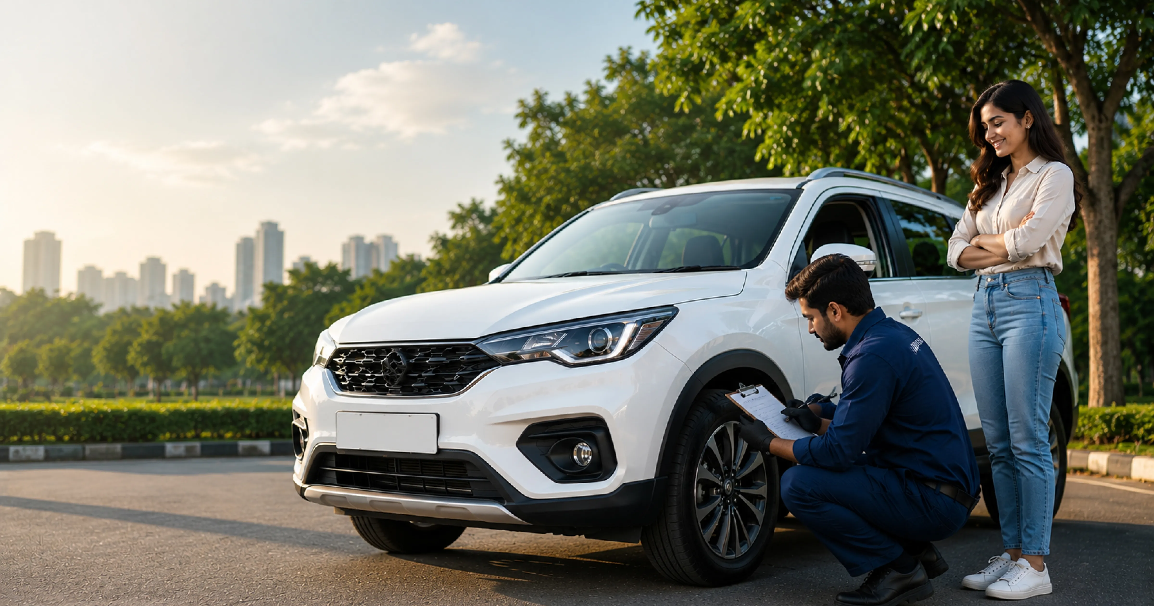 MM Miles pre-delivery inspection women trust safe car 2020 model Chennai Bangalore 2026