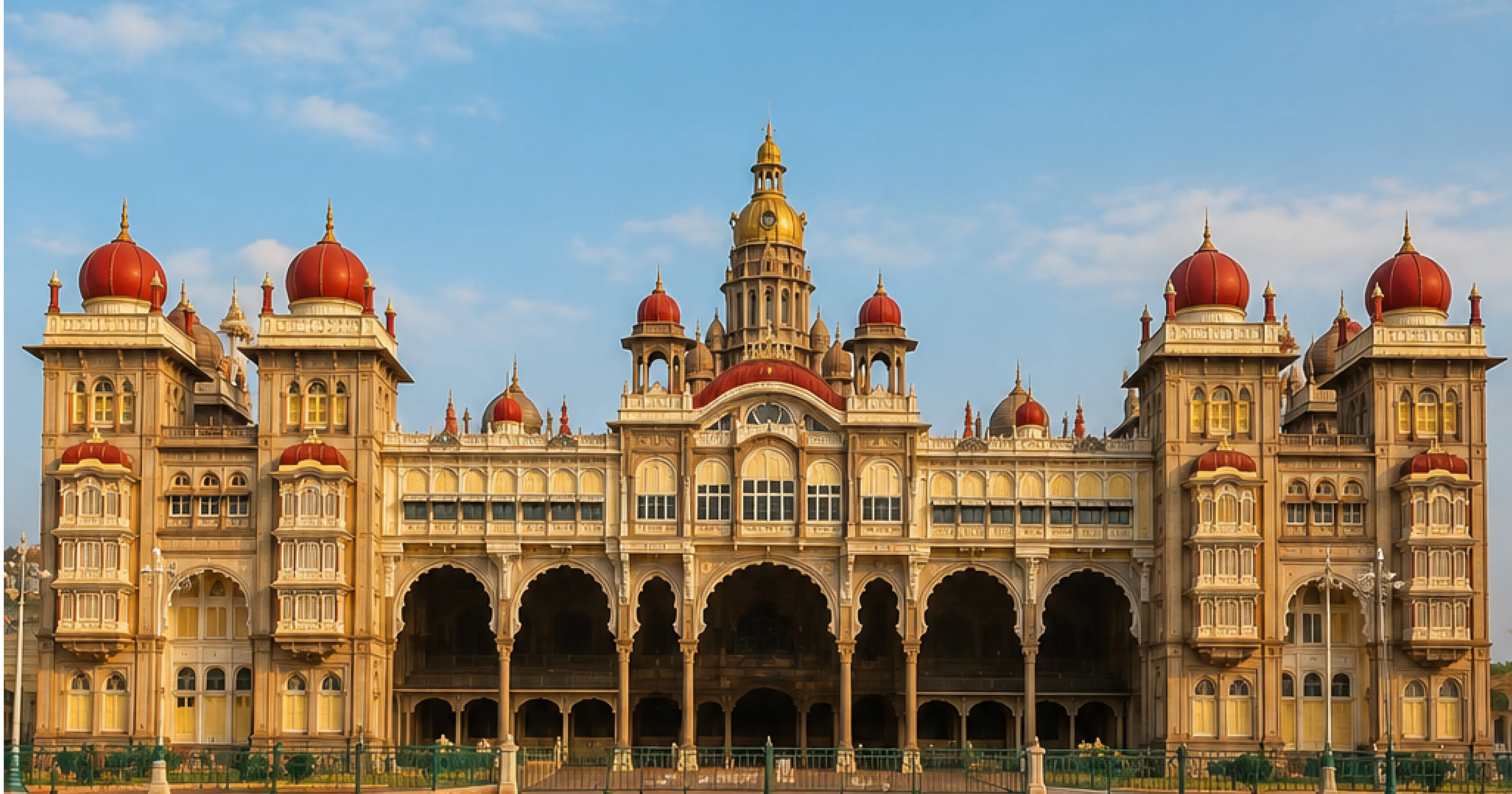 Mysore Palace Amba Vilas self drive car rental Mysore Karnataka MM Miles road trip