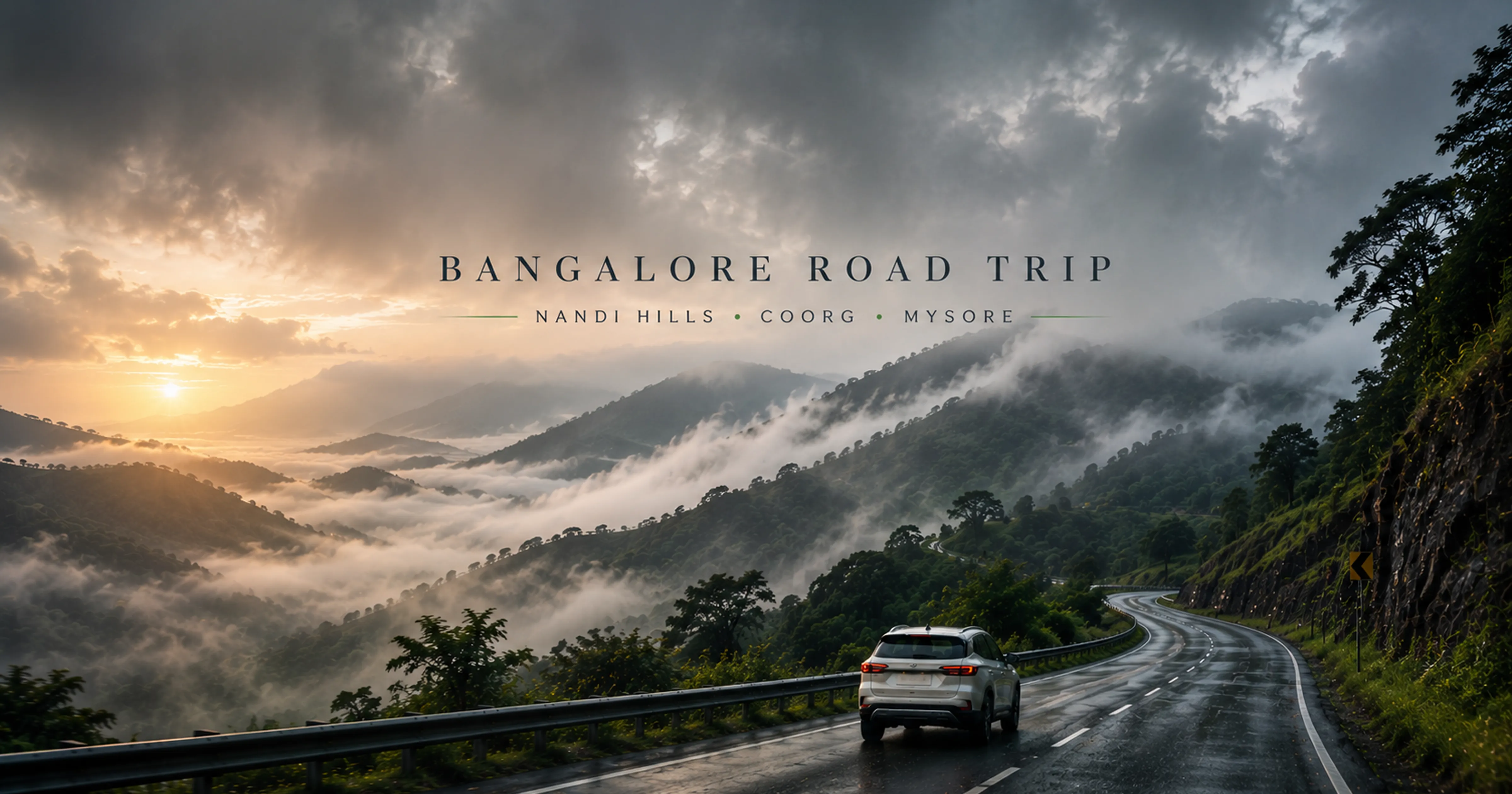 Nandi Hills Coorg Mysore Independence Day 2026 Bangalore road trip self drive MM Miles August 15